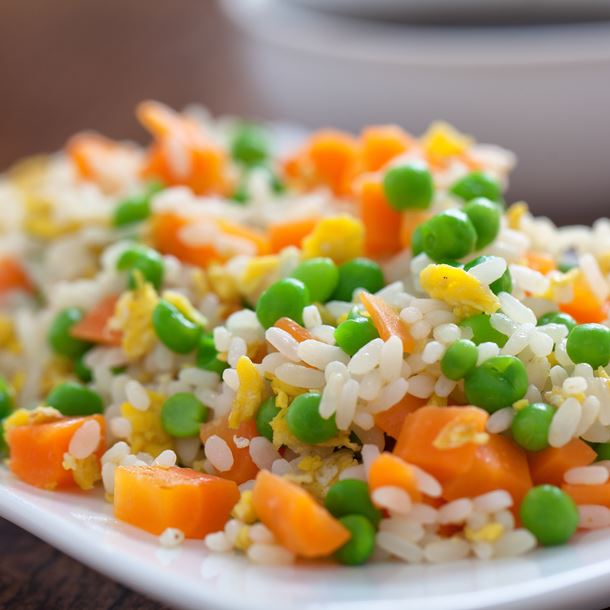 Riz cantonais végétarien